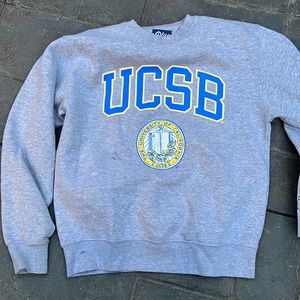 Pullover sweatshirt with UCSB logo